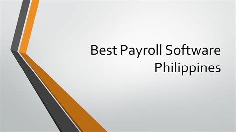 top payroll software philippines
